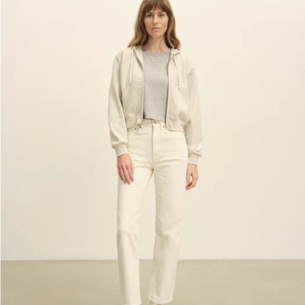 Buck Mason Rider Jeans: Size 26 Straight-Leg Jeans in Natural